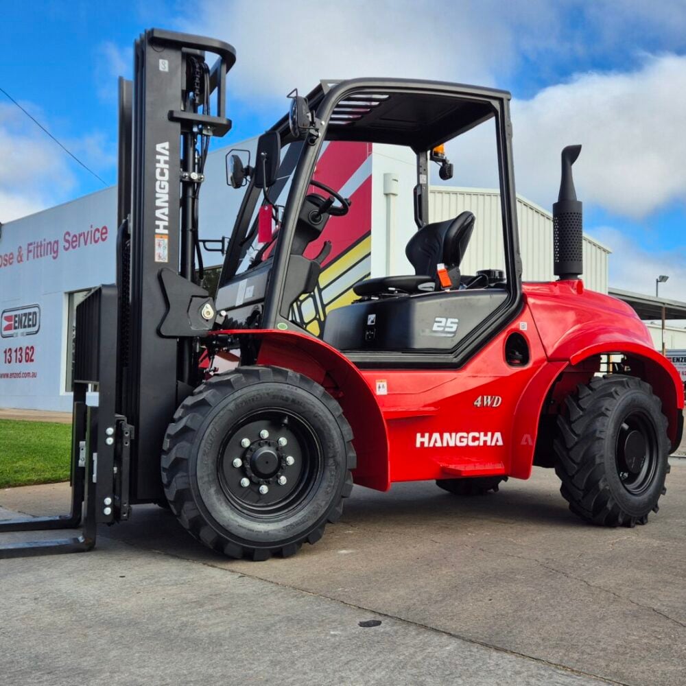 HANGCHA 2.5t Rough Terrain 4wd Diesel Forklift