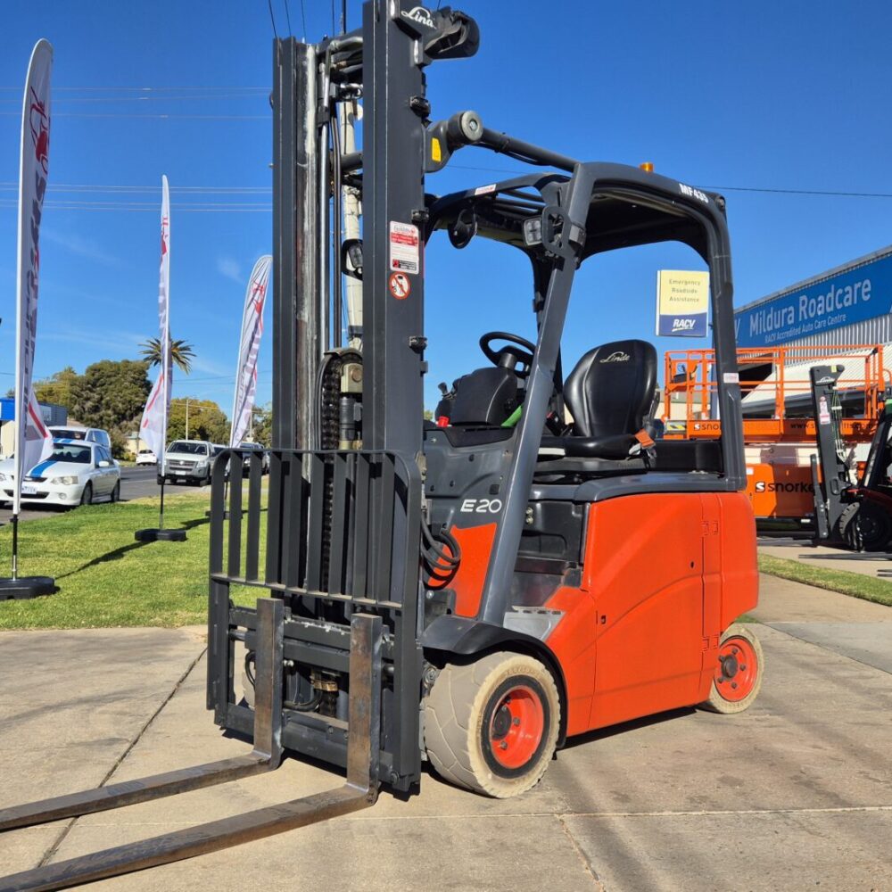 2011 Linde E20 2t Electric Forklift - 23,223hrs