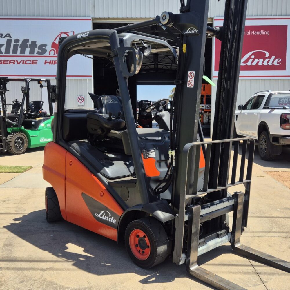 2019 Linde H18T 1.8T LPG Forklift - Used - MF403
