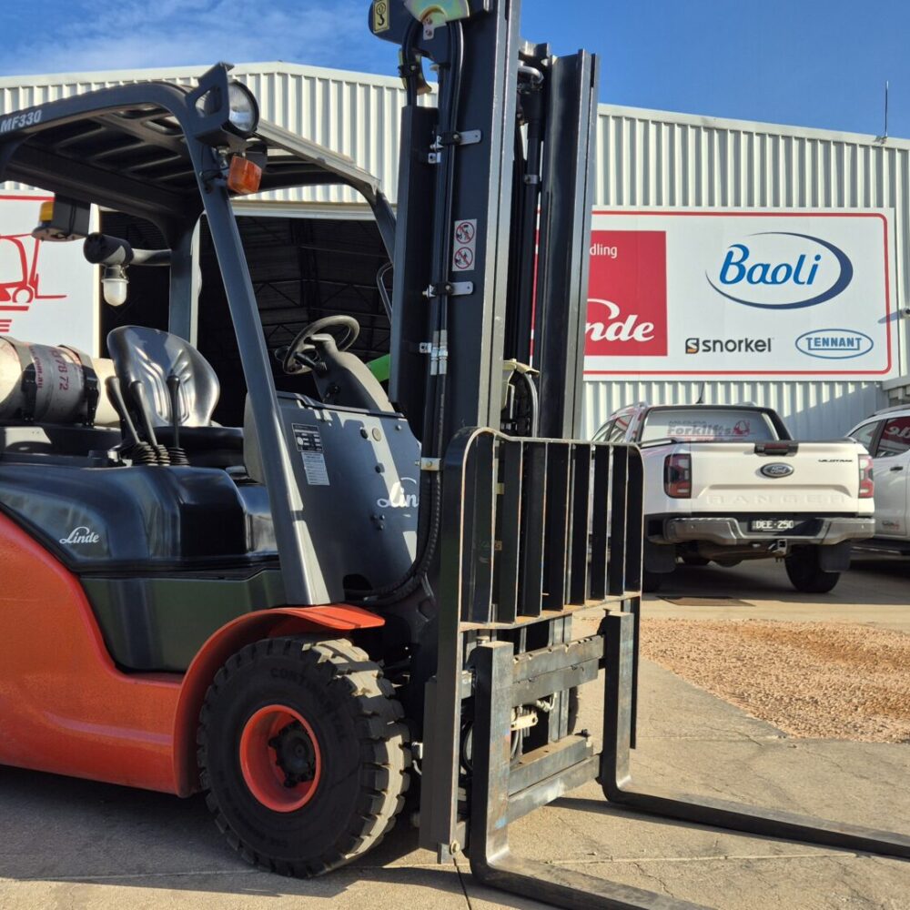 2018 Linde H18T 1.8T LPG Forklift - Used - MF330