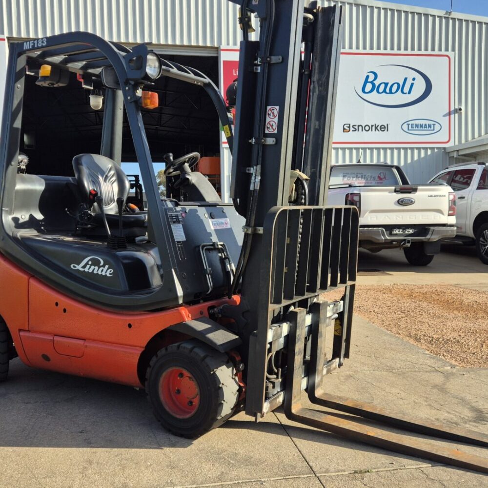 2017 Linde H20T 2T LPG Forklift - Used - MF183